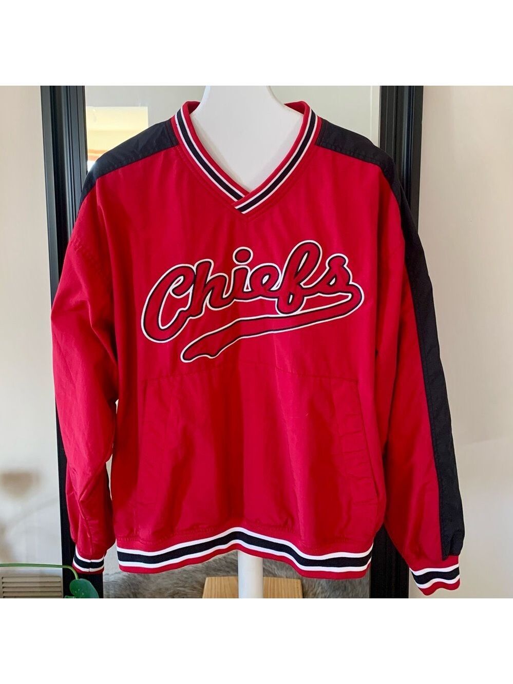 KC CHIEFS Pullover Windbreaker